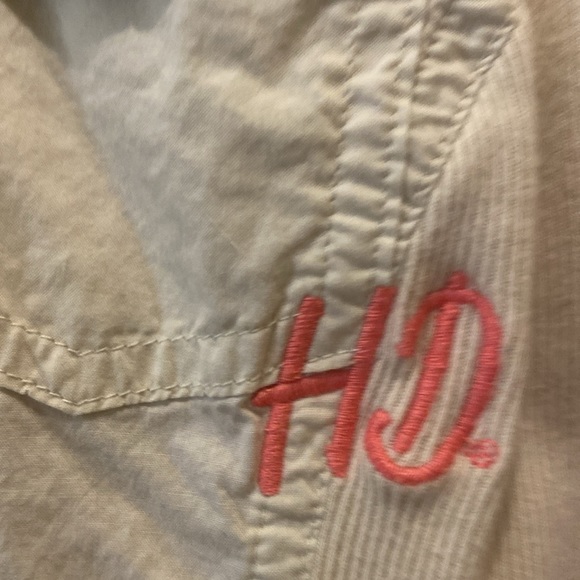 3/$15. Harley Davidson shirt with emblem on the back size L - Picture 3 of 9